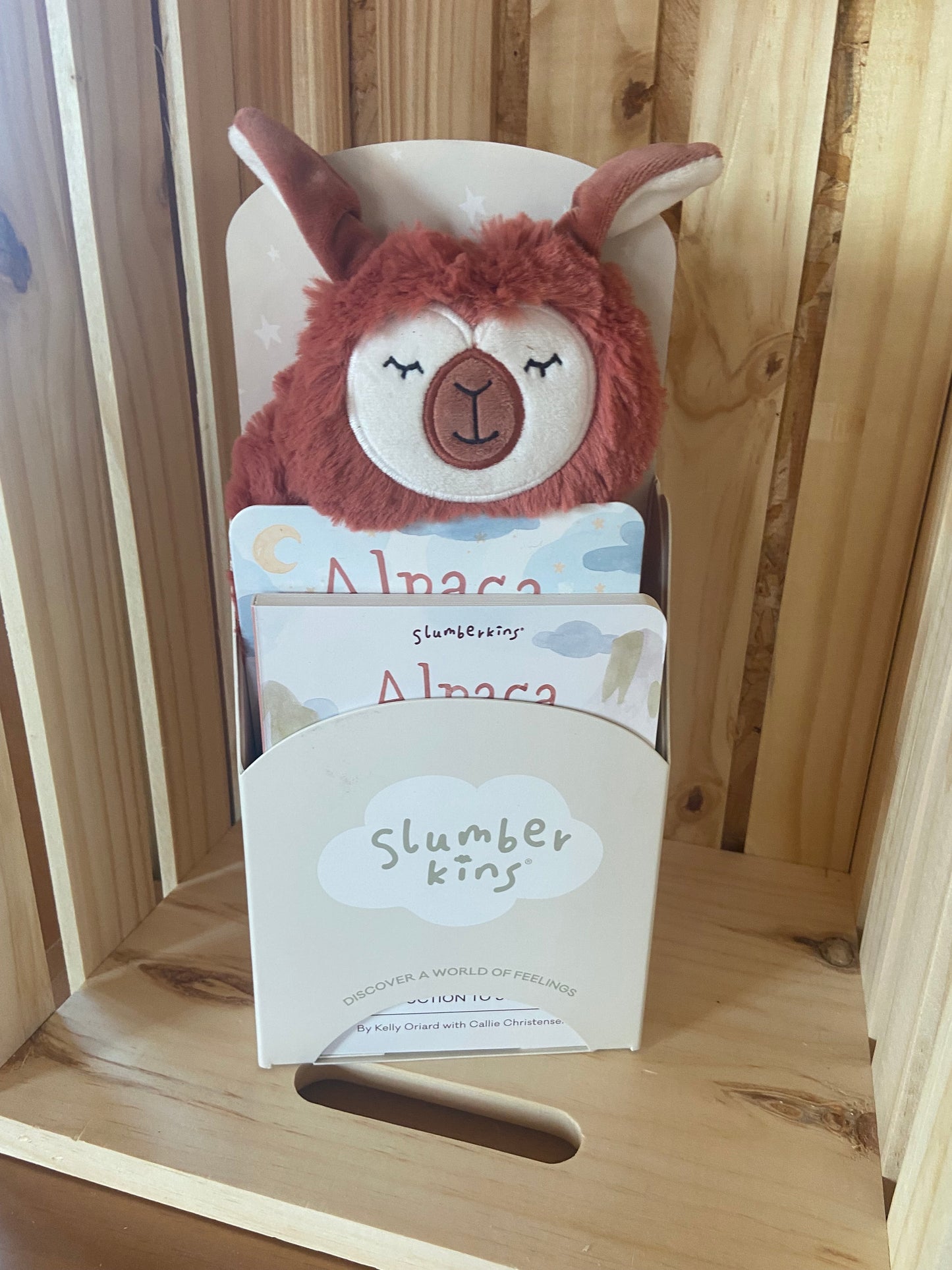 Children- Alpaca Snuggler and book (Slumberkins)