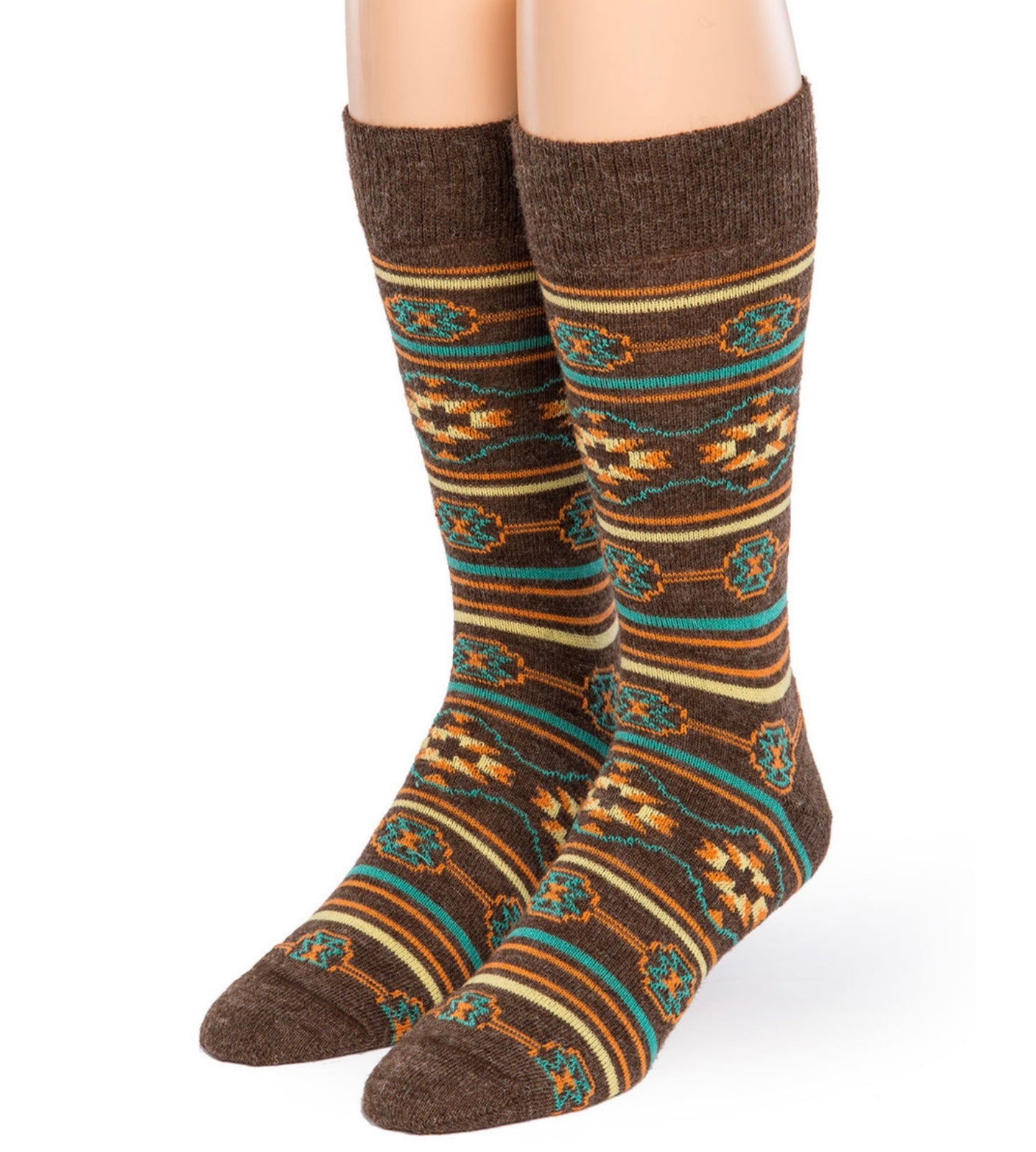 Socks- Southwest Pattern Alpaca Socks by Warrior