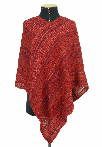 Poncho-100% Baby Alpaca