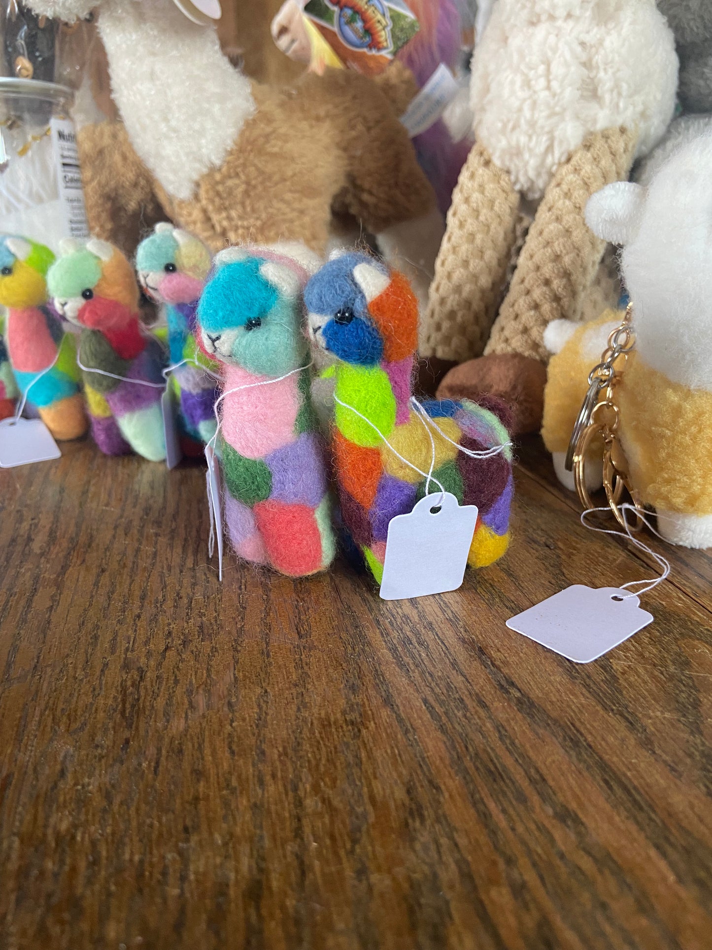 Toy- Felted/Crochet Alpaca Figurine