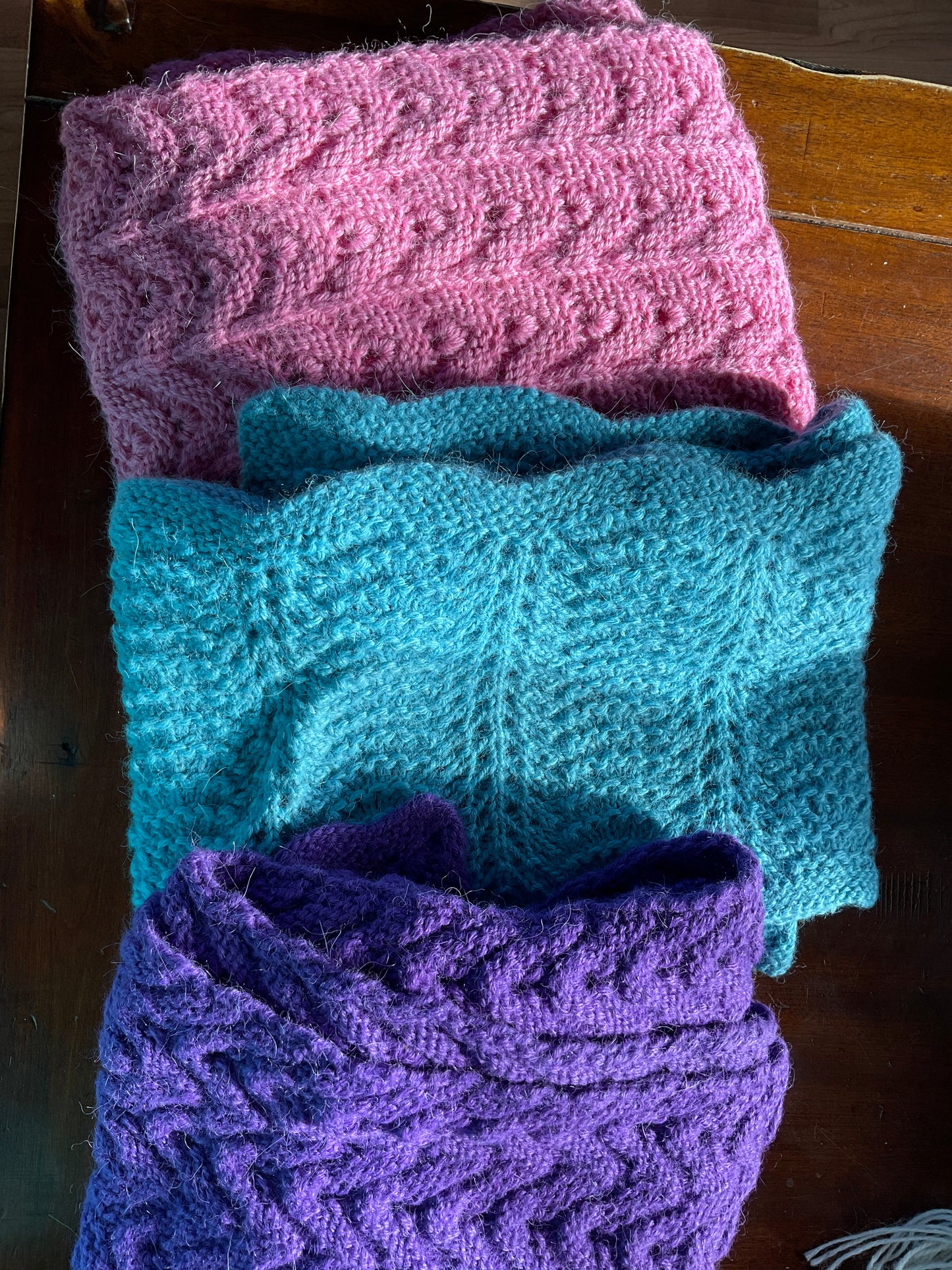 Scarves- Scalloped Scarves by Classic Alpaca