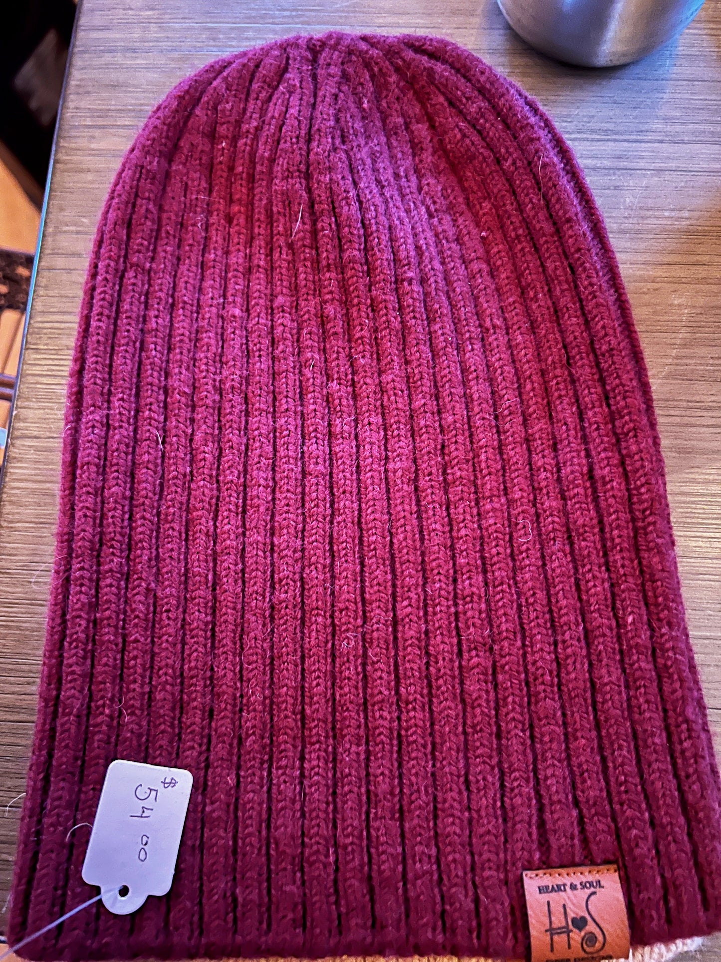 Hats- Alpaca Merino Wool Ribbed Beanie