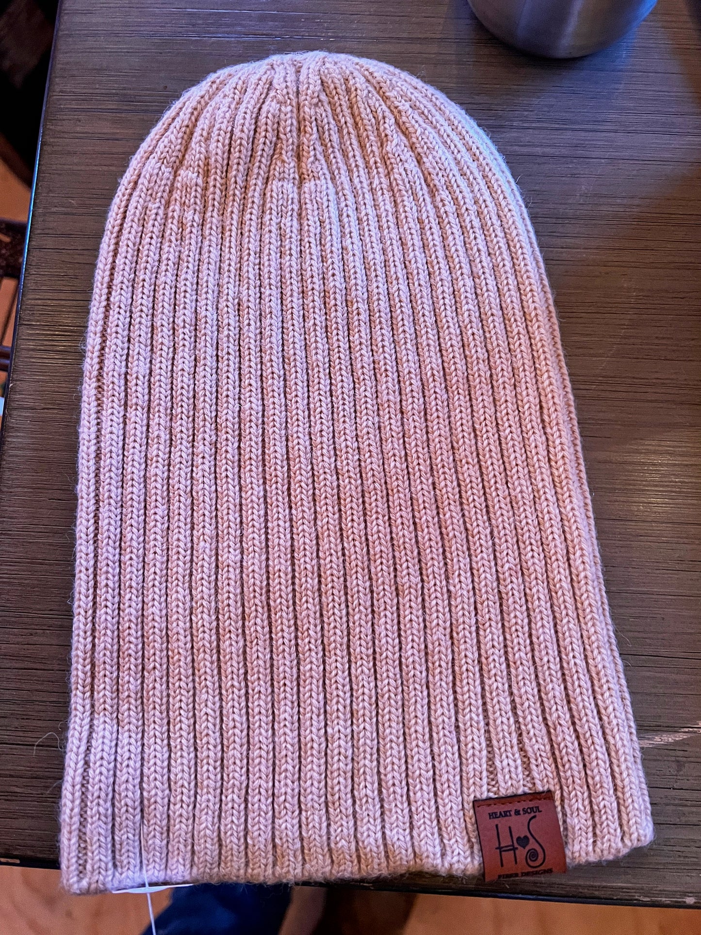 Hats- Alpaca Merino Wool Ribbed Beanie