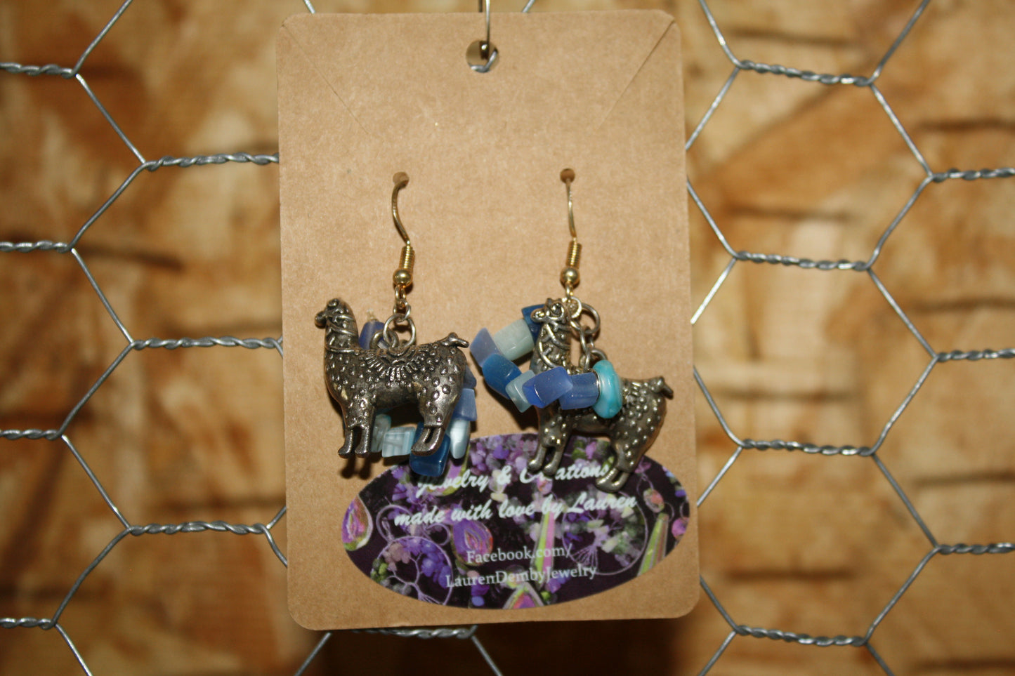 Jewelry- Llama Dangle Earrings
