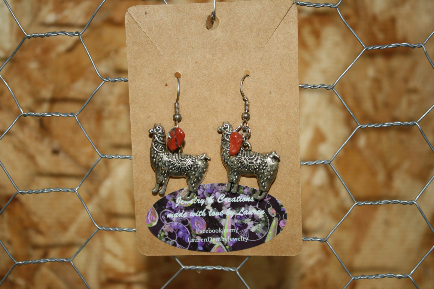 Jewelry- Llama Dangle Earrings