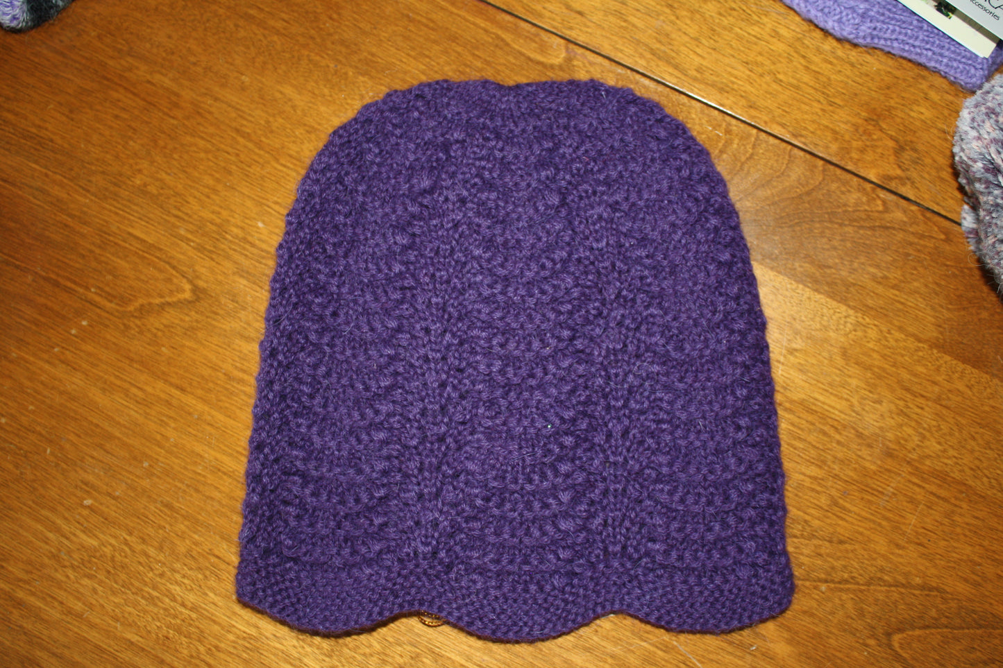 Hats-Alpaca Scallop Lace