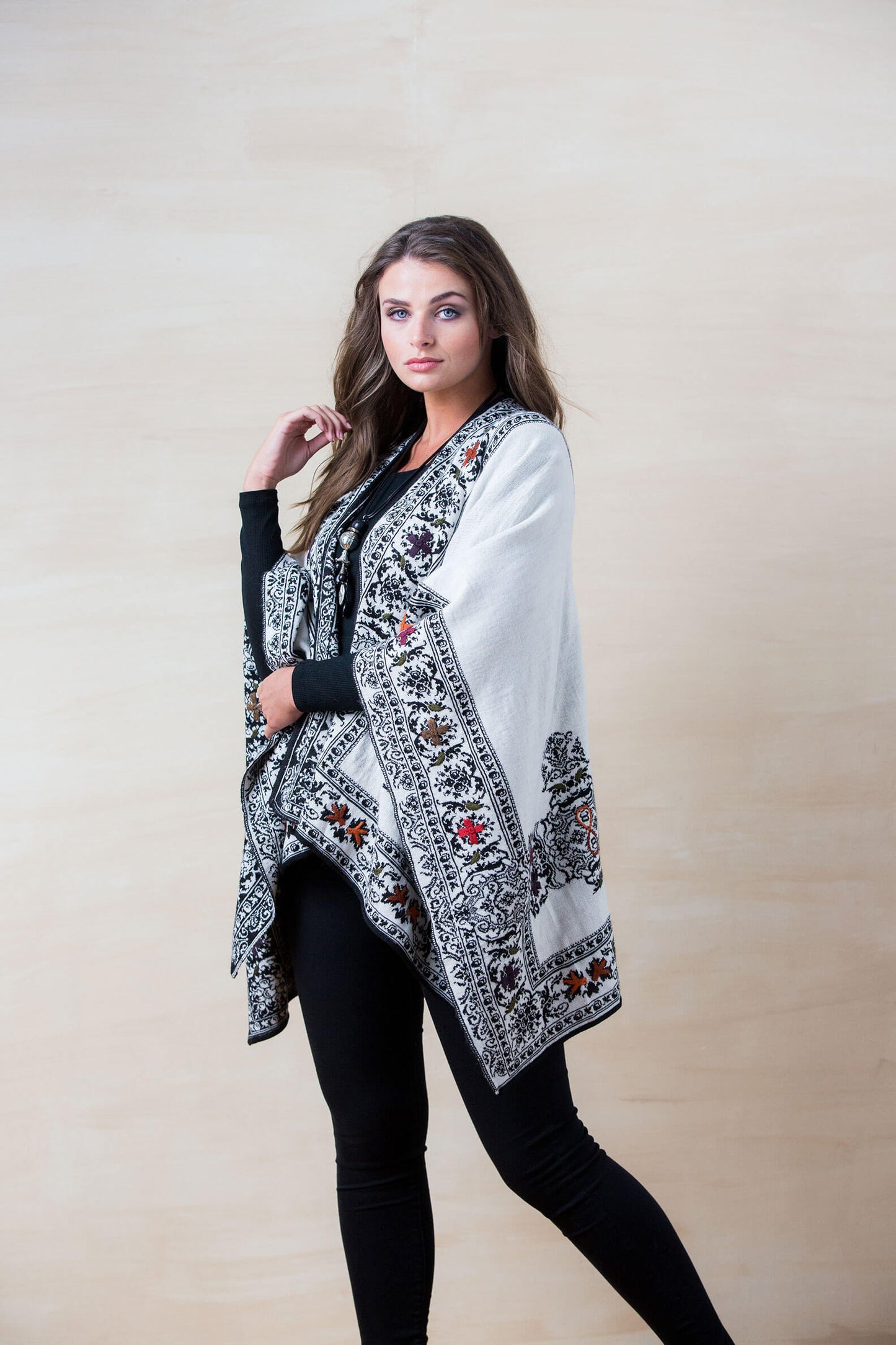 Shawl- Reversible Rauna by Simply Natural