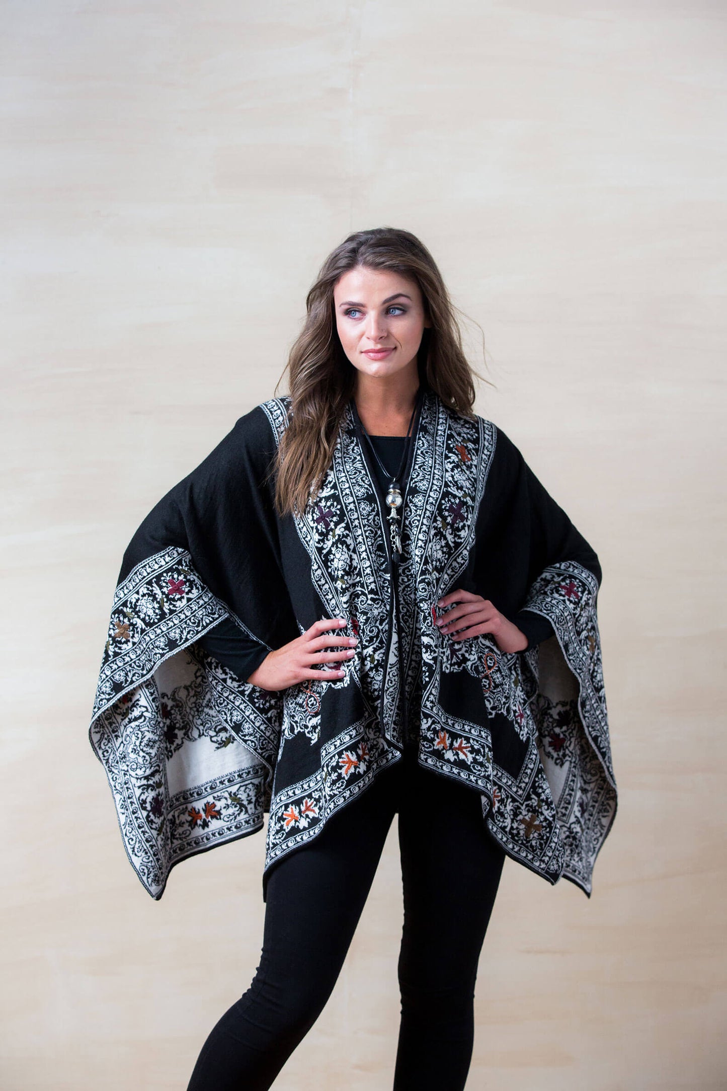 Shawl- Reversible Rauna by Simply Natural