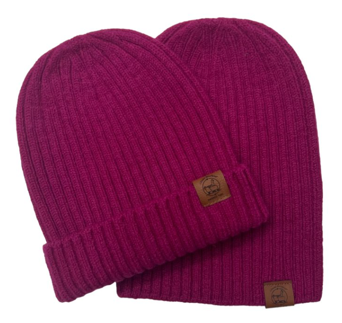 Hats- Alpaca Merino Wool Ribbed Beanie