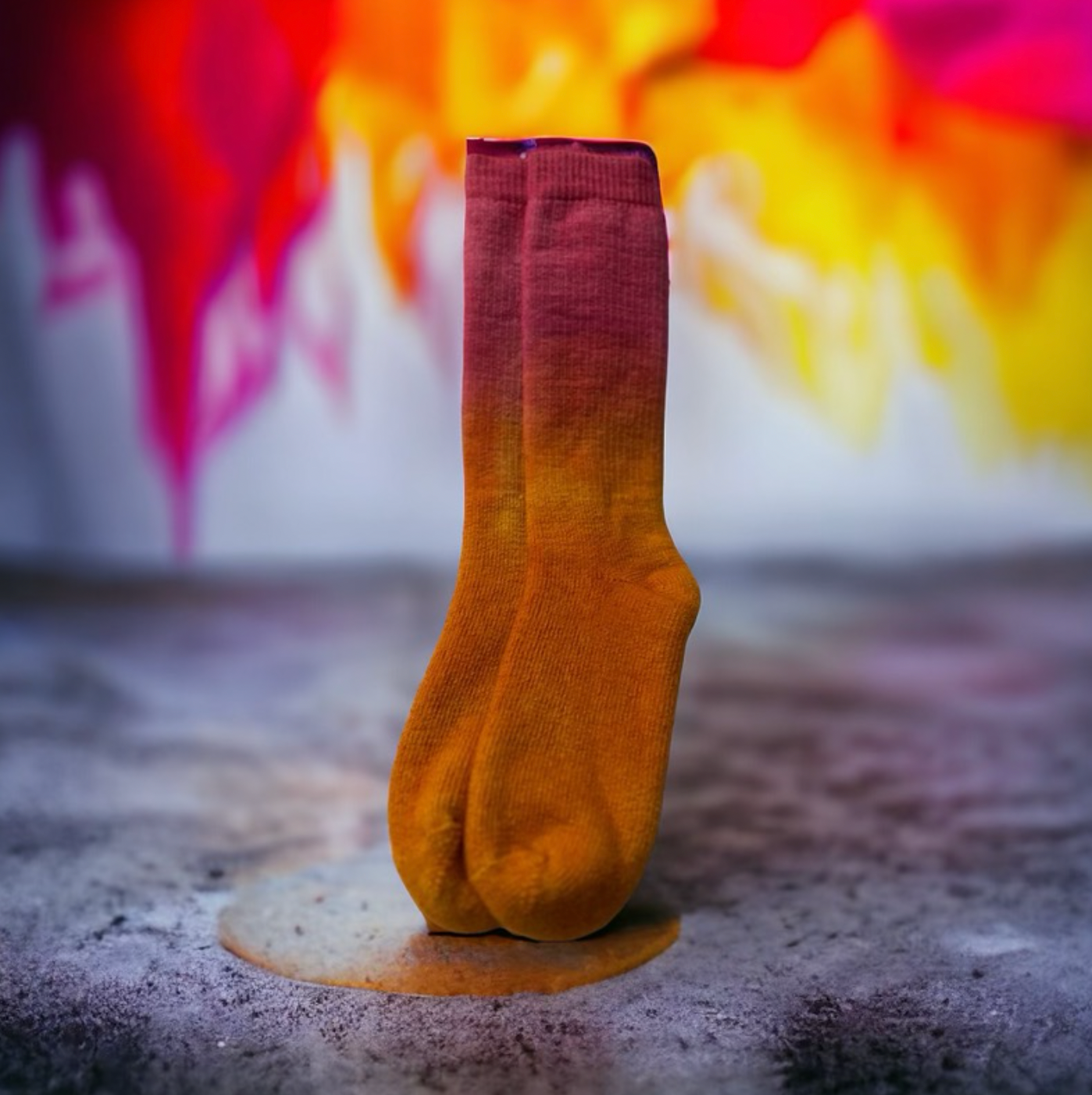 Socks- Alpaca Merino/Wool Blend-Dyed