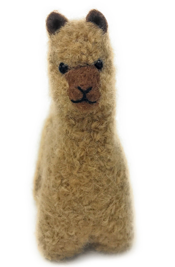 Gift- 5" Needle Felted Alpaca Figures