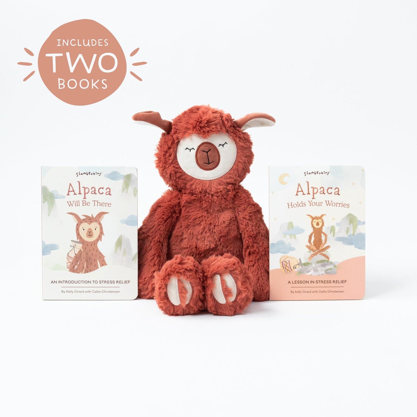 Children- Alpaca Snuggler and book (Slumberkins)