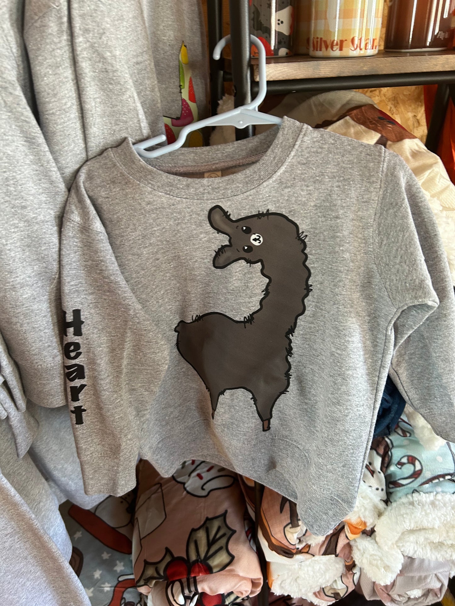 Apparel-Alpaca Crewneck Sweatshirts