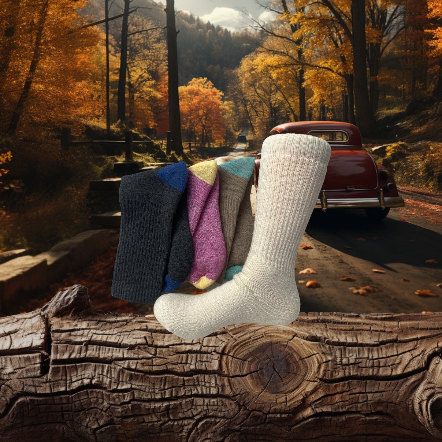 Socks-Alpaca-Merino Blend