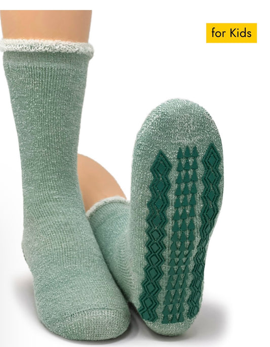 Emerald Roll Top Socks - Child