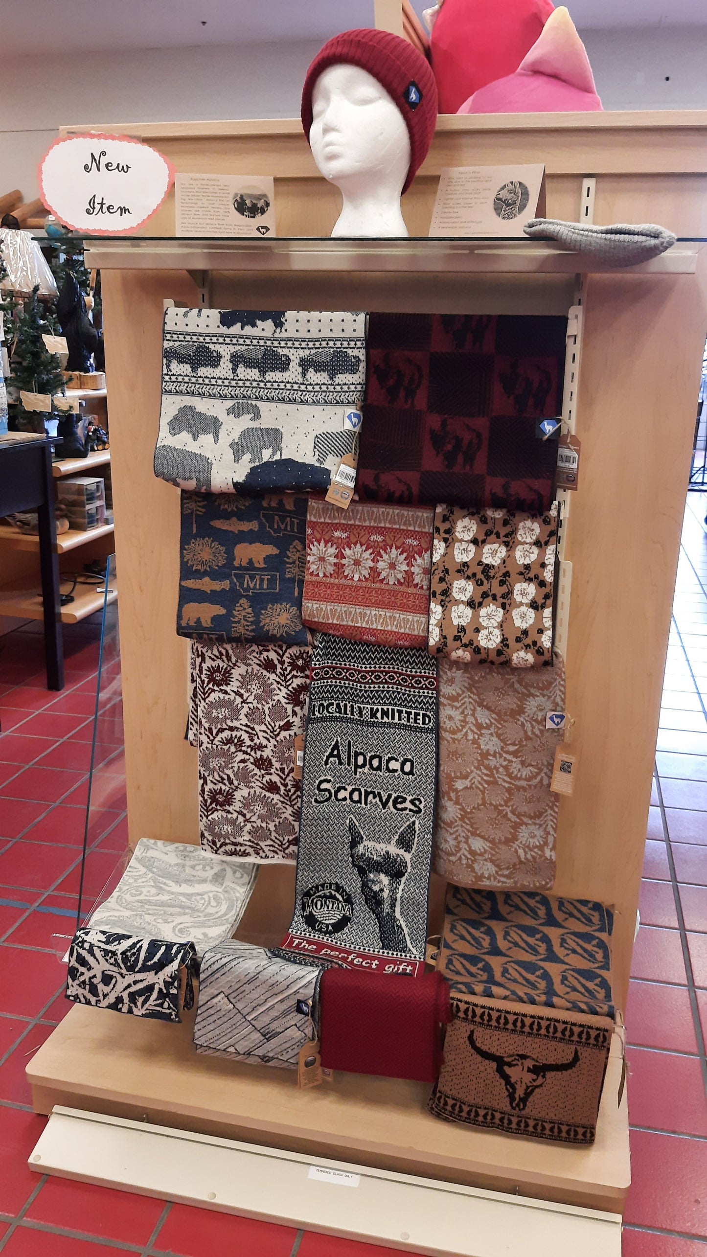 Scarves-Suri Scarves by Sapphire Alpacas