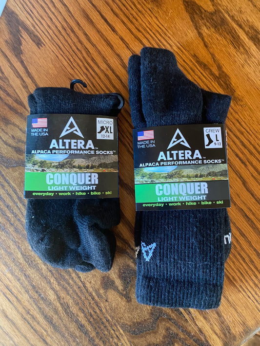 Altera Conquer Light Weight Performance Socks